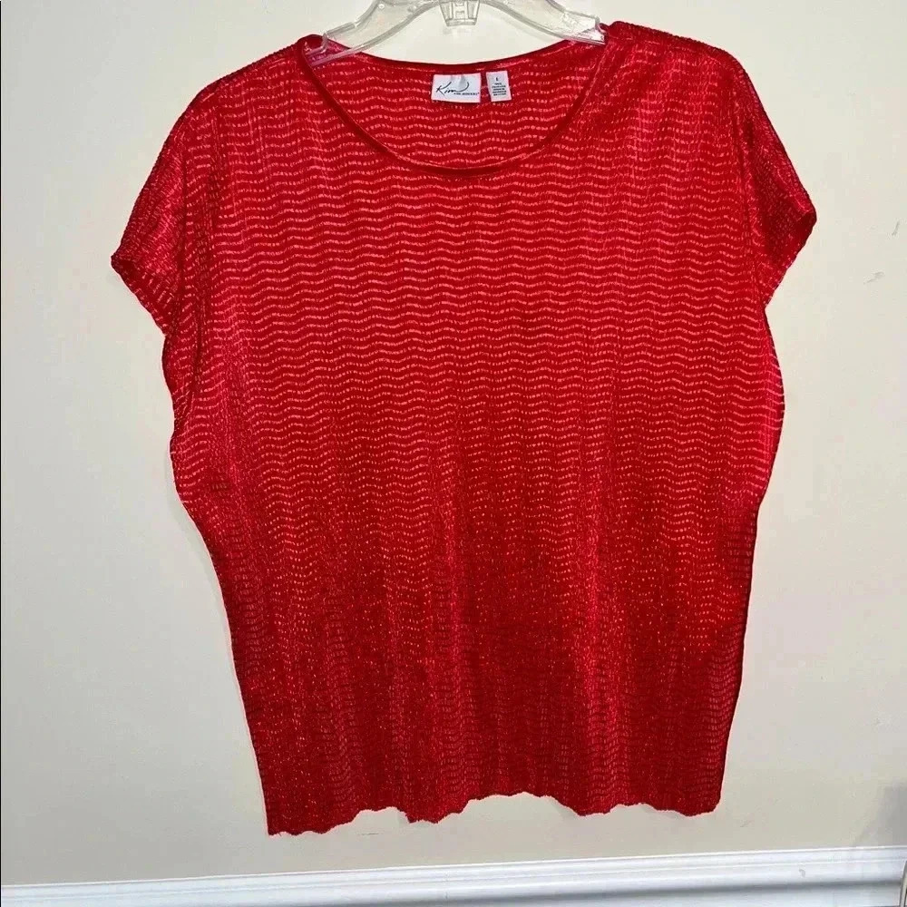 Kim rogers shirt sz lg